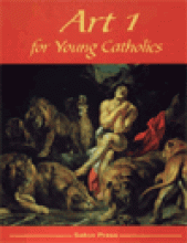 Book cover: 'Art 1 for Young Catholics'