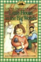 Book cover: 'Little House in the Big Woods'