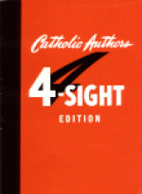 Book cover: 'Catholic Authors - 4 Sight Edition'