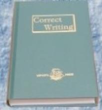 Book cover: 'Correct Writing'