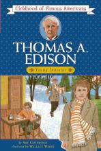 Book cover: Thomas A. Edison: Young Inventor