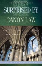 Book cover: Surprised by Canon Law