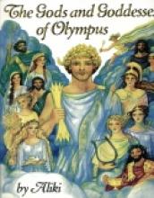 Book cover: 'The Gods and Goddesses of Olympus'