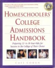 Book cover: 'Homeschoolers' College Admissions Handbook'