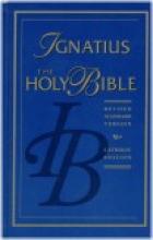 Book cover: 'The Ignatius Bible: Revised Standard Version: Catholic Edition (RSVCE)'
