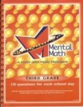 Book cover: 'Mental Math: Third Grade'