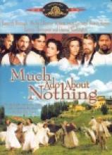 Book cover: 'Much Ado About Nothing'