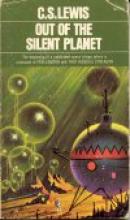 Book cover: 'Out of the Silent Planet'