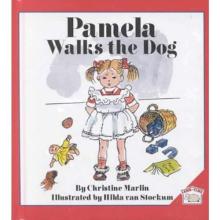 Book cover: "Pamela Walks the Dog"