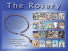 Book cover: 'The Rosary (Wall Chart)'