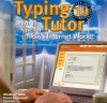 Book cover: 'Typing Tutor 10'