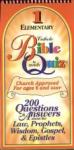 Book cover: 'Catholic Bible Quiz: Elementary Level'