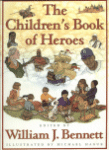 Book cover: 'The Children's Book of Heroes'