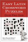 Book cover: Easy Latin Crossword Puzzles