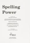 Book cover: Spelling Power