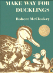 Book cover: 'Make Way for Ducklings'