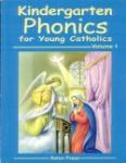 Book cover: 'Kindergarten Phonics for Young Catholics'