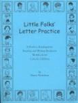 Book cover: 'Little Folk's Letter Practice'