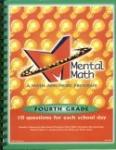 Book cover: 'Mental Math: Fourth Grade'