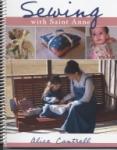 Book cover: 'Sewing with Saint Anne: A Sewing Book for Catholic Girls'